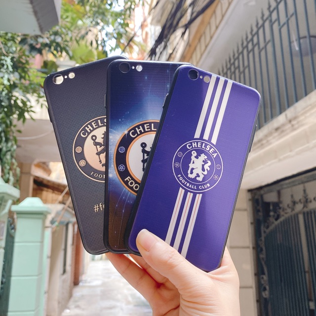 Ốp iphone sần hoạ tiết đội bóng chelsea