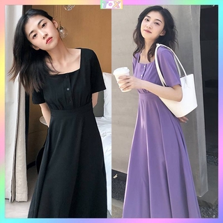 Đầm Voan Tay Ngắn Thời Trang Dành Cho Nữ