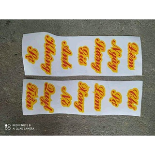 tem thơ xe tải