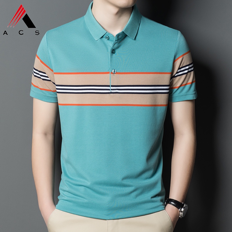 Áo thun nam ngắn tay chất liệu cotton cao cấp thời trang mùa hè