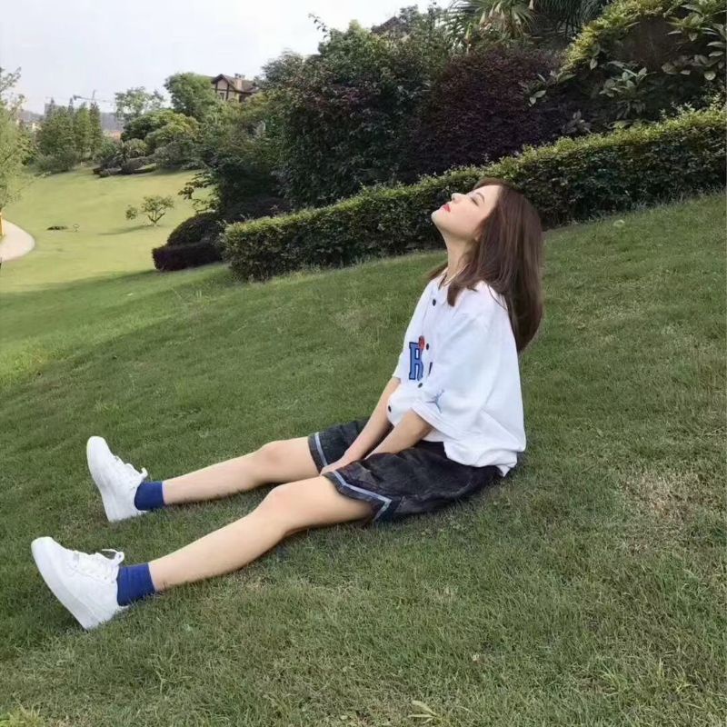 B(ẢNH THẬT) Giày Thể Thao Nữ Trắng Siêu Nhẹ Da Mềm Êm Fullbox