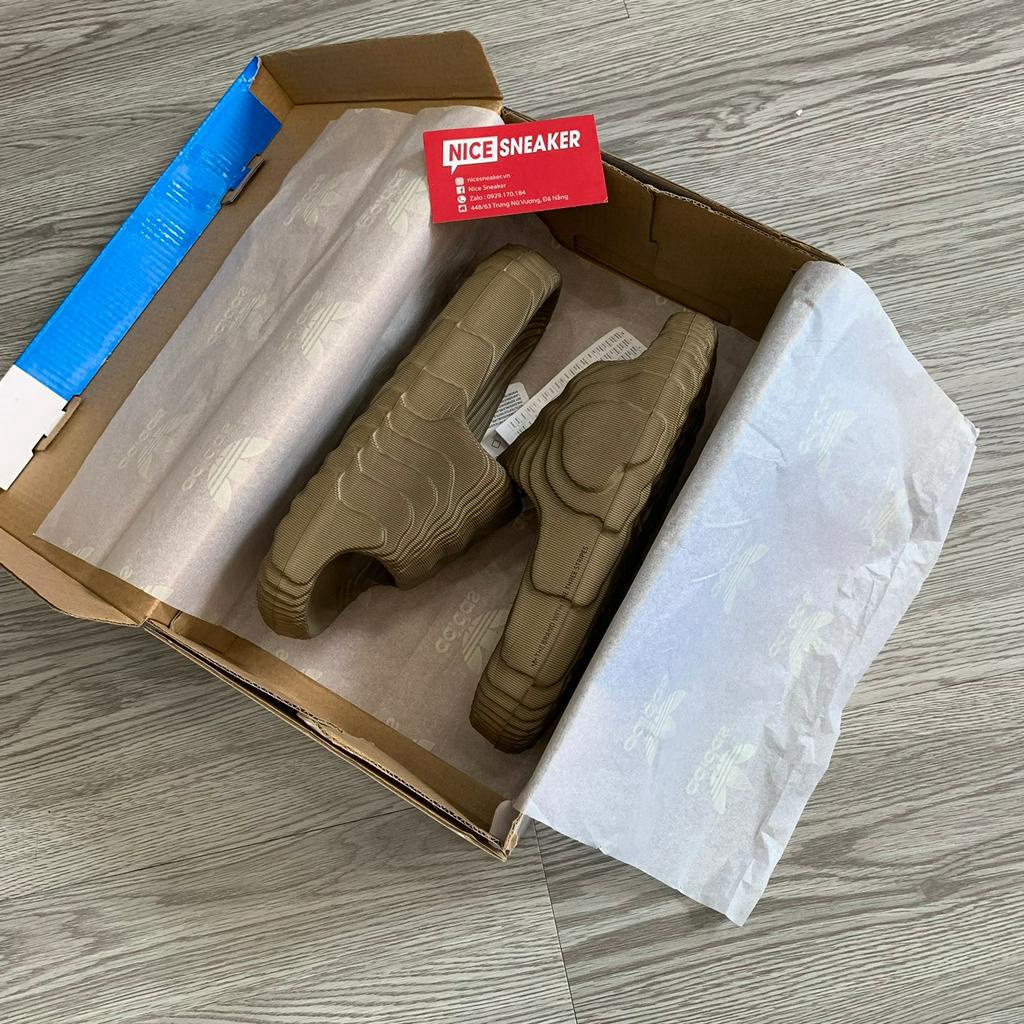 Dép Adilette 22 Slide Quai Ngang Nam Nữ, Dép Bánh Mì Adidas Đúc Nguyên Khối Full Box - NICE SNEAKER | Chất lượng siêuBox