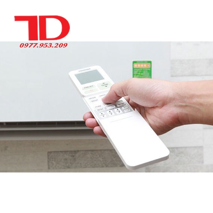 Remote máy lạnh, điều khiển dành cho máy lạnh TOSHIBA dạng thanh - trượt nắp