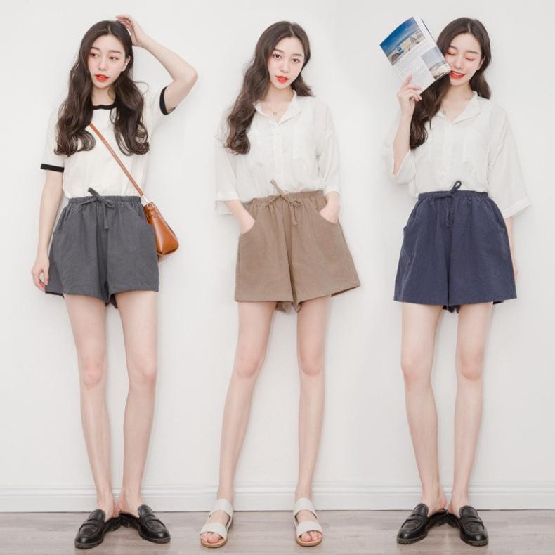 Quần short nữ ống rộng Amee Fashion