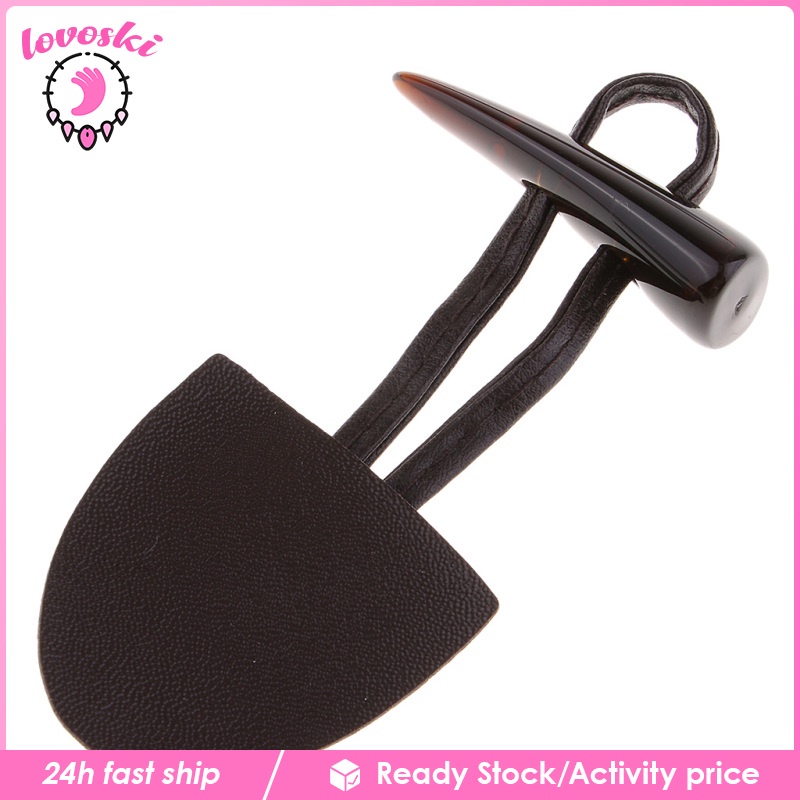 Bộ 6 Cặp Nút Sừng Bằng Da Dùng May Áo Khoác DIY