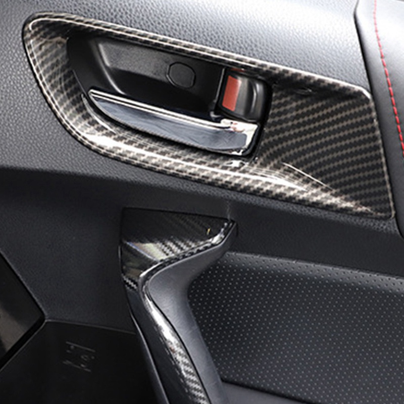 Miếng Dán Trang Trí Tay Nắm Cửa Trong Xe Hơi Toyota 86 Subaru BRZ 2012-2020
