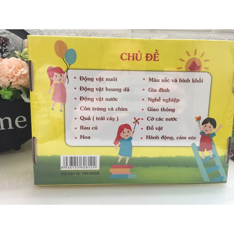 Thẻ Học Thông Minh Cho Bé Khổ A5 To Đẹp Nhất