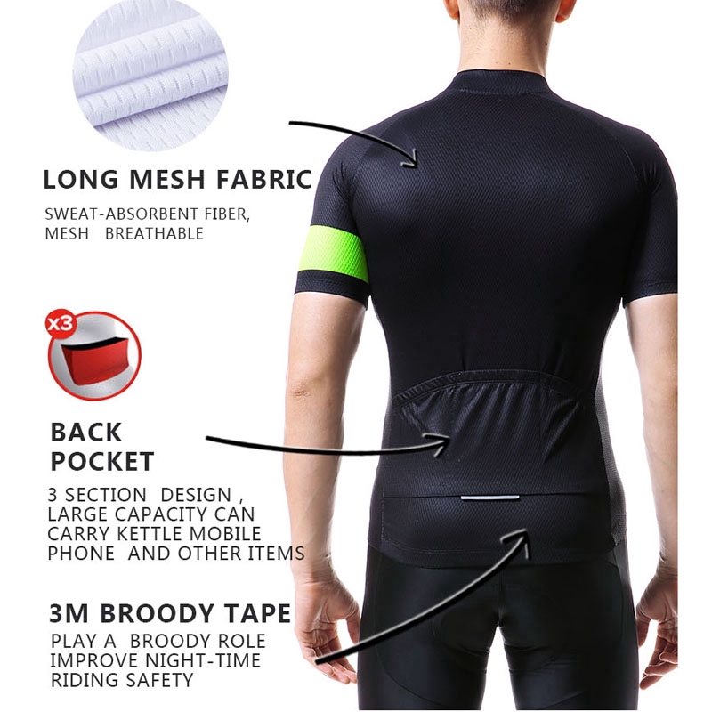 Áo Jersey Đạp Xe Thể Thao X-TIGER Bằng Polyester 100% Chống Tia UV Cho Nam