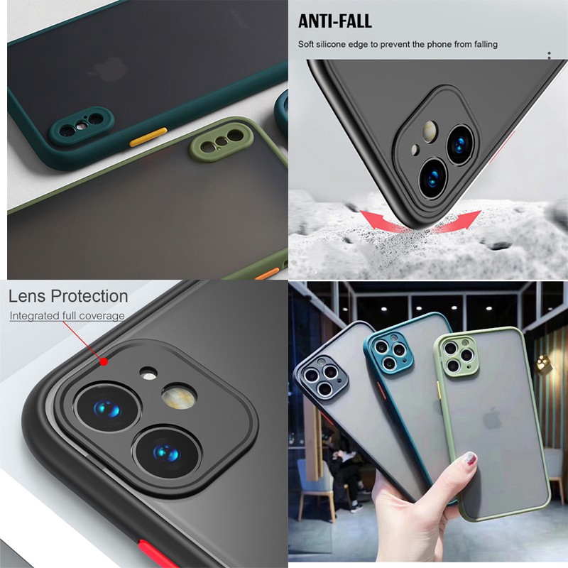 Case for iPhone 11 Pro Max Vỏ điện thoại chống va đập For iPhone 6/6 7+ 8 Plus iPhone SE 2020 Xs Max XR Vỏ bao đầy đủ | BigBuy360 - bigbuy360.vn