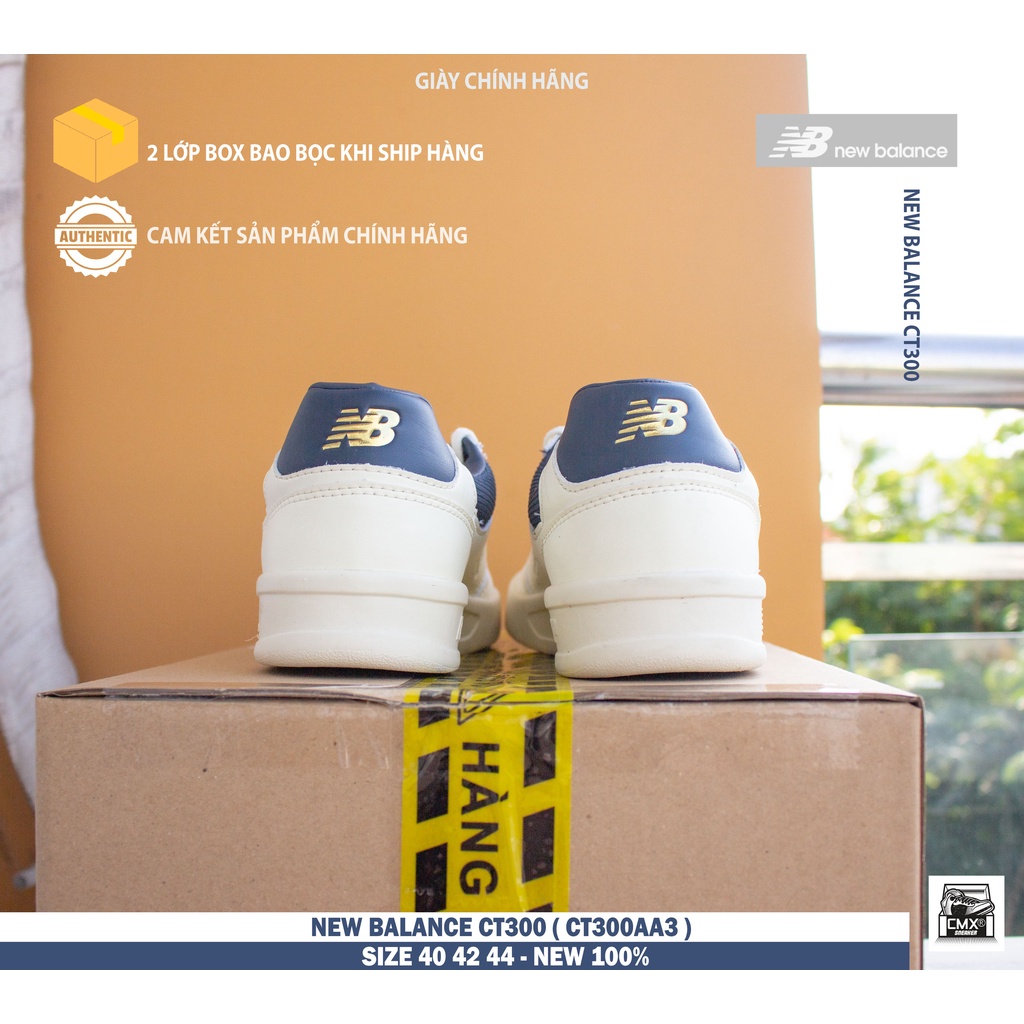 😘  Giày New Balance CT300 BEIGE / BLUE  - HÀNG CHÍNH HÃNG 100%