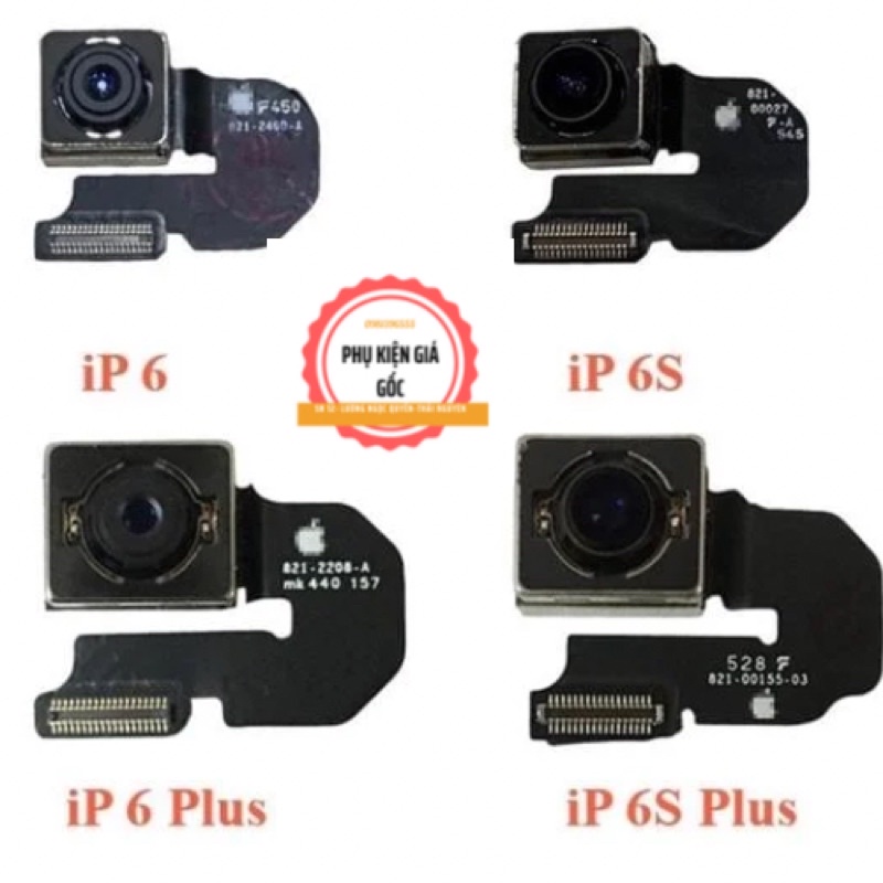 camera sau ip 6g/6s/6p/6spl zin bóc máy