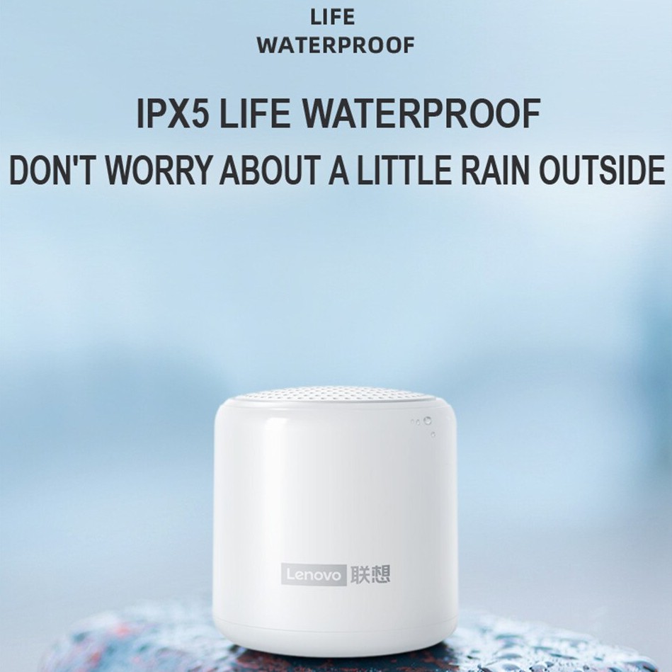 Loa Bluetooth Lenovo L01 Không Dây Âm Thanh 3D Có Mic ChấT LượNg Cao