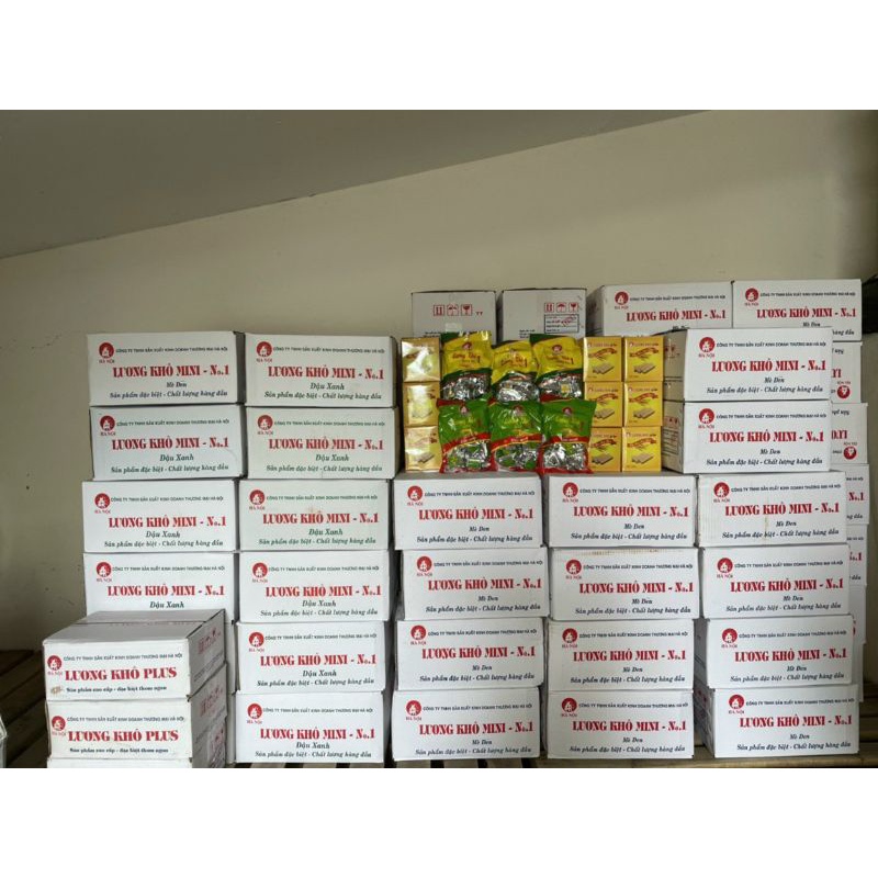 Lương khô mini Hà Nội bọc bạc hít chân không túi 250g