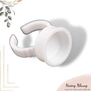 Nhẫn đựng mực phun xăm, túi 100 chiếc