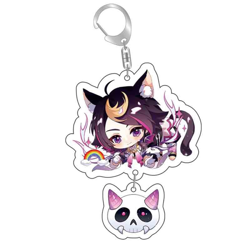 Huy Hiệu Cài Áo Kim Loại In Chữ Luxiem Mysta Ike Vox Dhu Luca