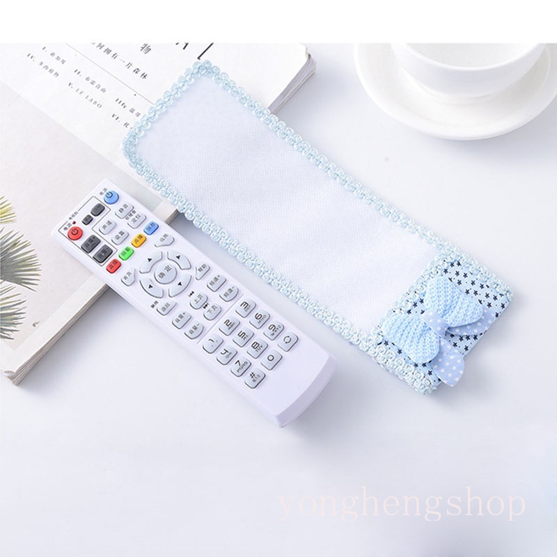 Vỏ Bọc Điều Khiển TV/Điều Khiển Từ Xa Bằng Vải Ren 3 Kích Thước Chống Bụi