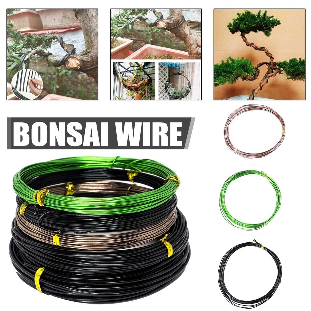 Cuộn Dây Nhôm 5m Uốn Cong Làm Mô Hình Cây Bonsai