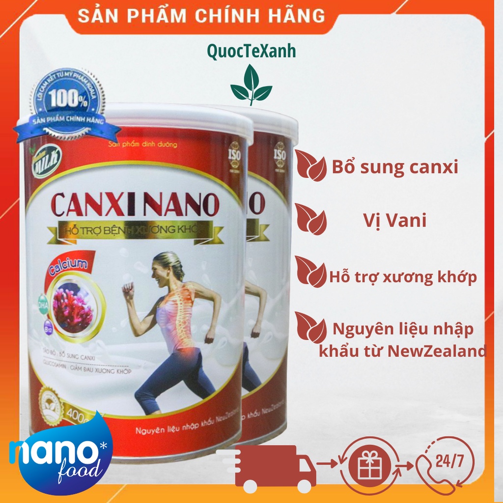 sữa canxi nano 400g ( bồ sung canxi, tăng cường sức khỏe )