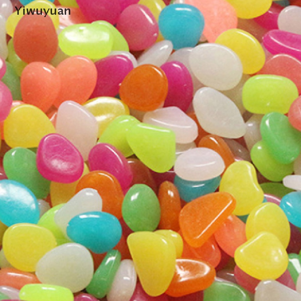 &lt; Yiwuyuan &gt; Đá Cuội Phát Sáng Trang Trí Bể Cá / Sân Vườn Ngoài Trời