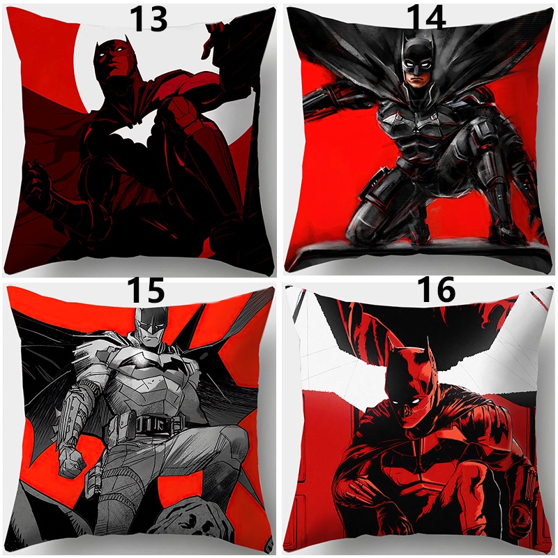 Vỏ Gối Đơn Bằng Polyester In Hình Siêu Anh Hùng Batman Trang Trí Nhà Cửa / Văn Phòng