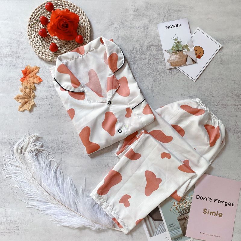 SaleBộ Pijama cánh dơi (Quần Dài-Tay Dài) Kate Thái Cao Cấp Hàng  Thầm Hút Mồ Hôi, Không Xù