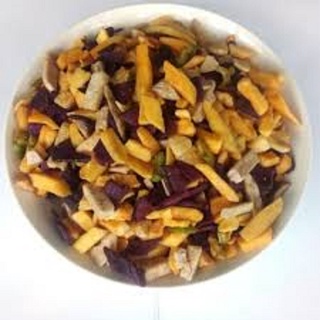  1kg trái cây sấy vụn 