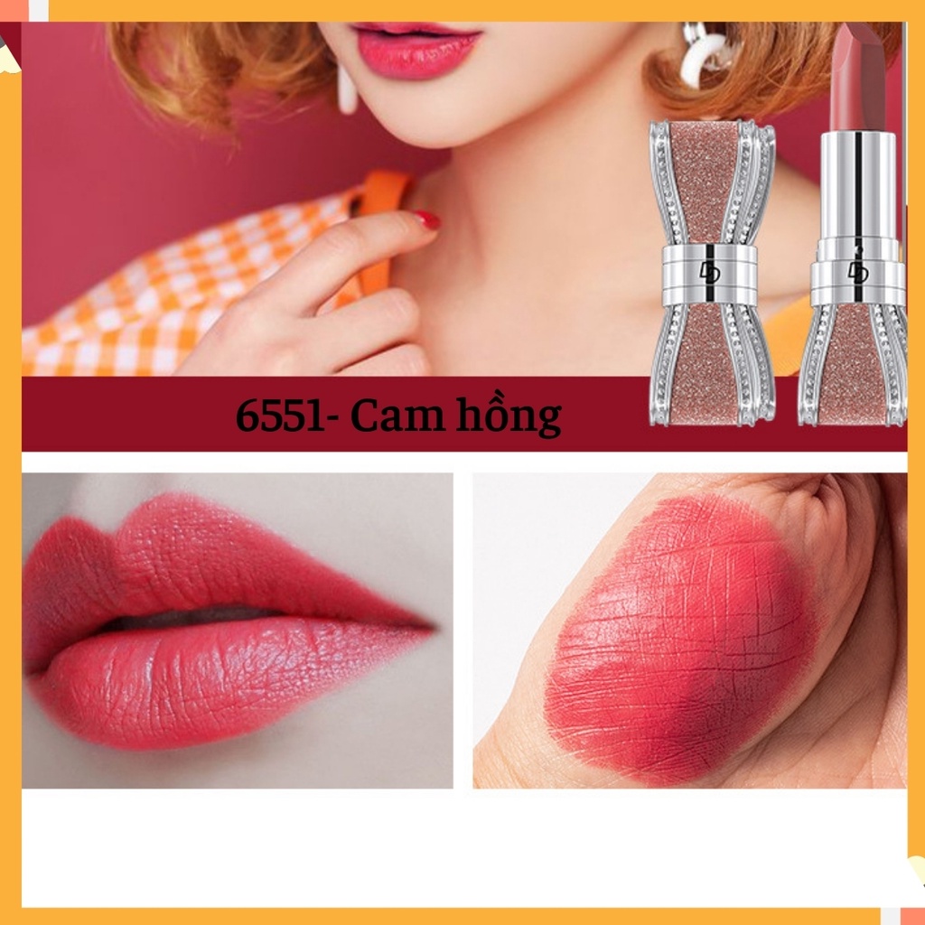 Son Lì Daisy Dear Nội Địa Trung Thiết Kế Hình Nơ Sang Trọng Chất Son Lì Bền Màu Lâu Trôi 3,5g-AnnA.40.Cosmetic | BigBuy360 - bigbuy360.vn
