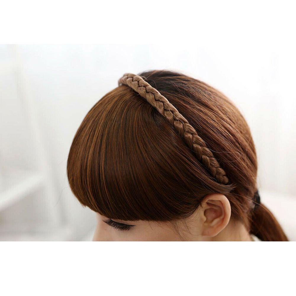 ORIENTLII Băng Đô Bện Tóc Lụa Mềm Thời Trang Orentlii Secret Bang