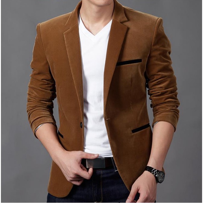 giảm áo nam Áo vest nhung nam cao cấp VE-009i