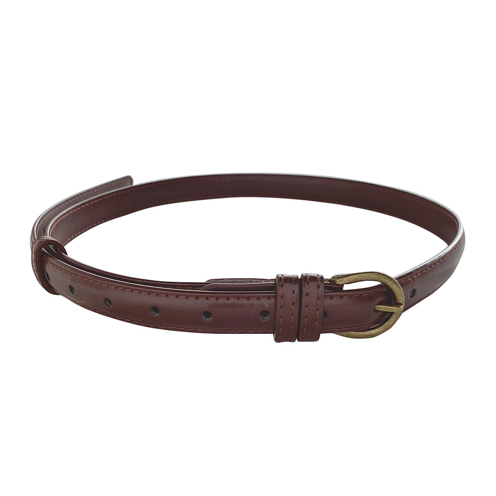 Thắt Lưng Da PU Mỏng Phong Cách retro Thời Trang Mùa Hè