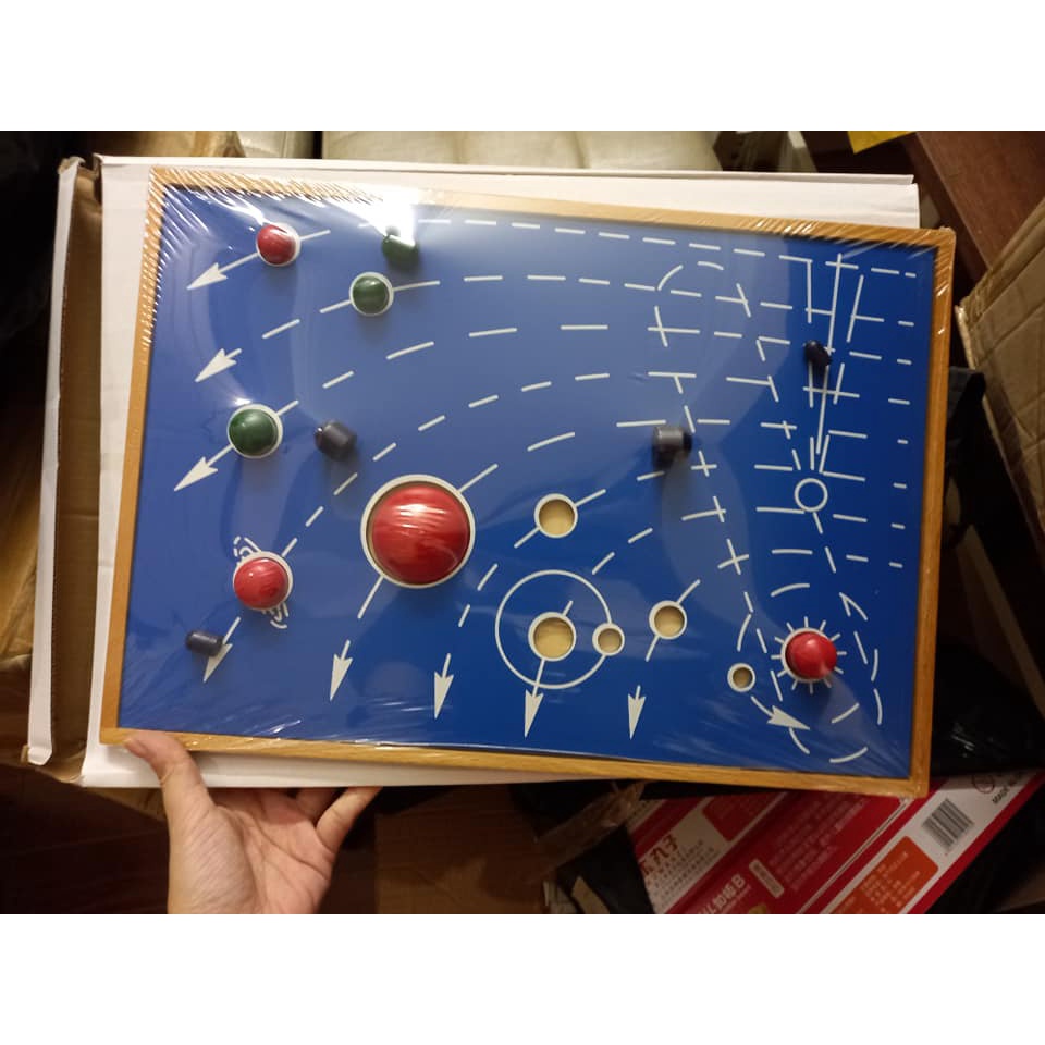 Bộ ghép hình 9 hành tinh trong hệ mặt trời - Đồ chơi giáo dục Montessori cho bé từ 0-3 tuổi
