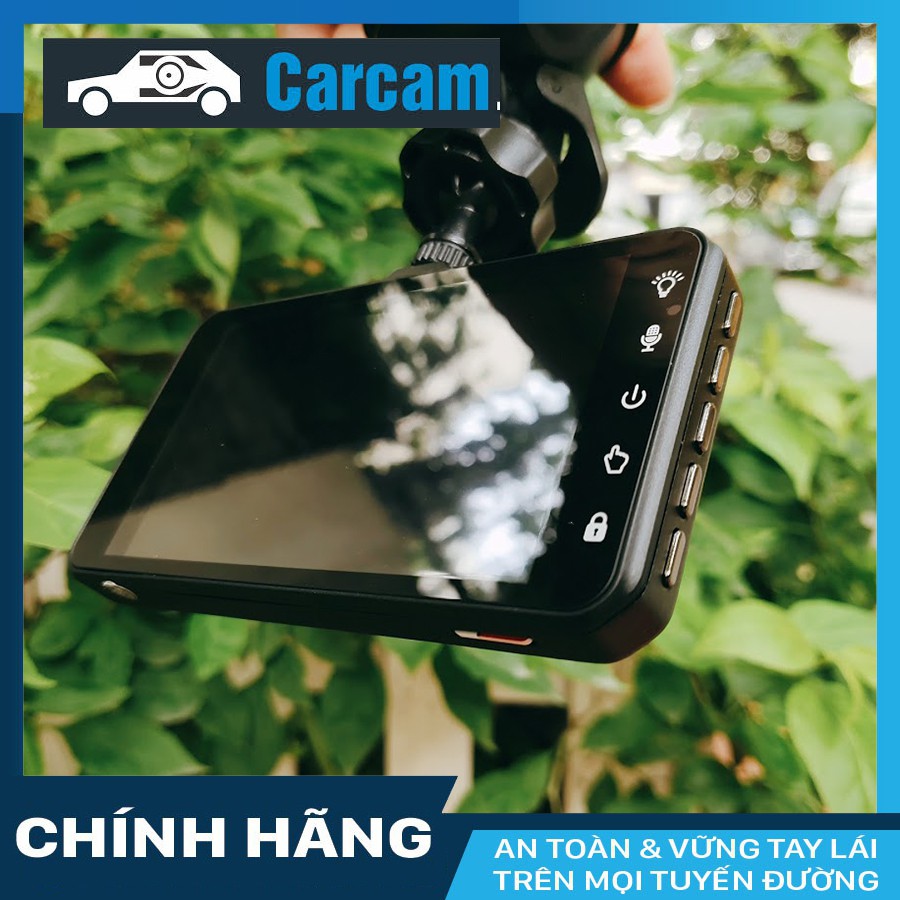 Camera hành trình ô tô K2 Touch có camera lùi + thẻ nhớ 32GB Class 10