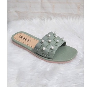 DÉP LÊ THỜI TRANG NỮ QUAI ĐÍNH HỘT CHÂU