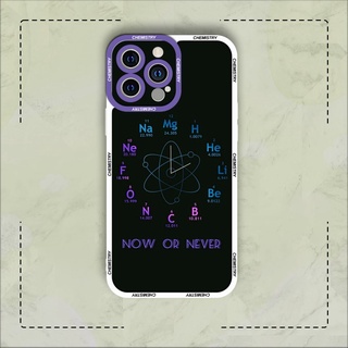 Ốp lưng iphone samsung xiaomi oppo cạnh vuông JM Case Công thức hóa học