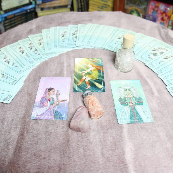 Khăn Trải Bài Tarot Lông Thú (Mystic House Tarot Shop)