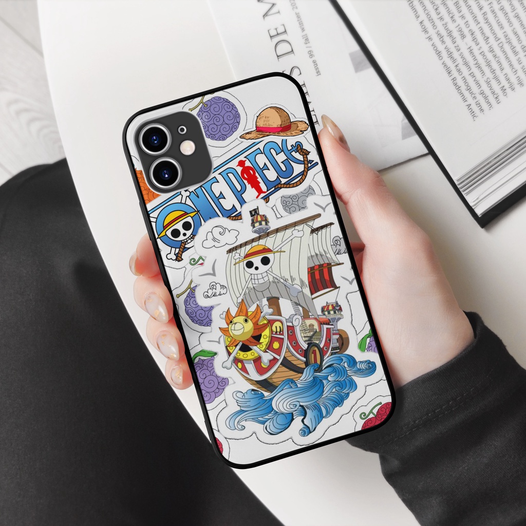 Ốp iphone One Piece Tàu Sunny cho Iphone 6 7 8 Plus 11 12 Pro Max X Xr TMAPOD00006