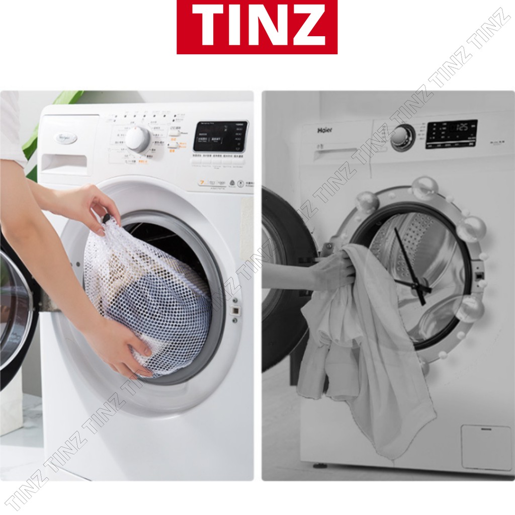 Túi giặt đồ máy giặt cao cấp 2 lớp, túi lưới giặt quần áo vớ chắc chắn TINZ|Mã Tuirut
