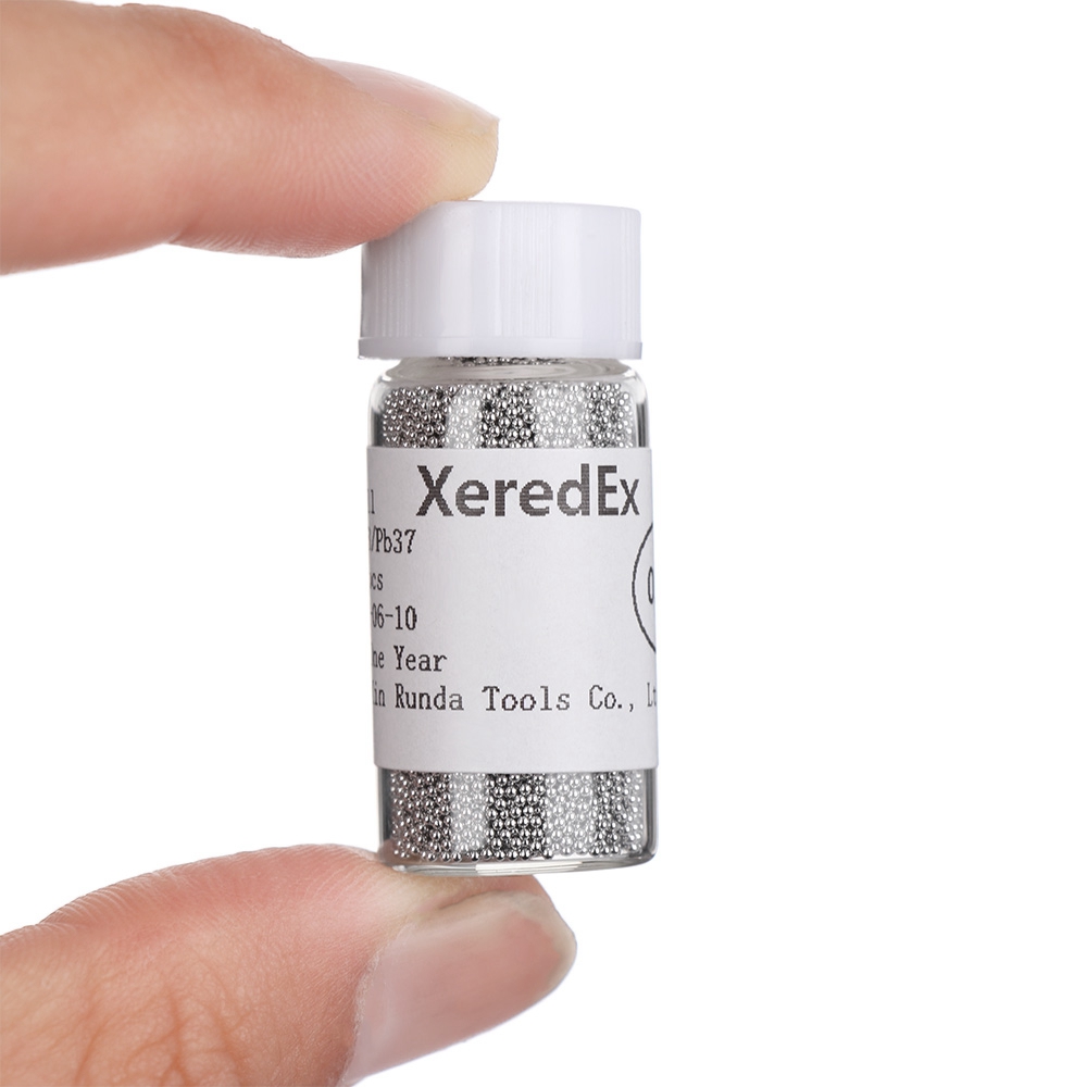 Chai 25000 hạt bóng thiếc 0.25-0.76mm dùng để hàn