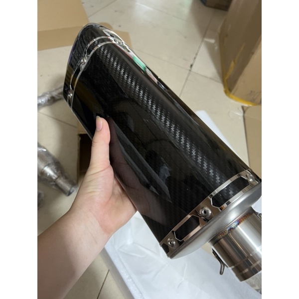 Pô AKRAPOVIC RACING LINE full carbon nhập khẩu