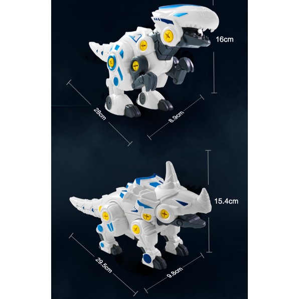 Mẫu mới] ĐỒ CHƠI LẮP RÁP MÔ HÌNH 3D KHỦNG LONG CAO CẤP cho bé Cỡ To có tua vít