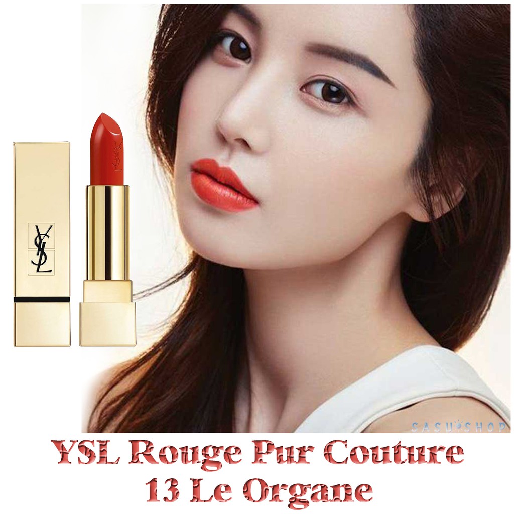 Son YSL Rouge Pur Couture 13 Le Orange