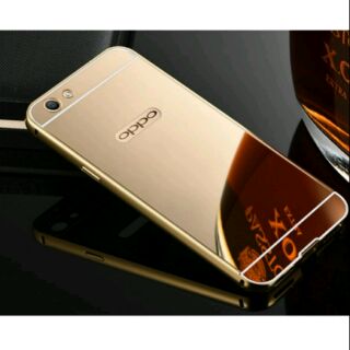Ốp lưng tráng gương + viền OPPO A57 / F3 LITE cao cấp