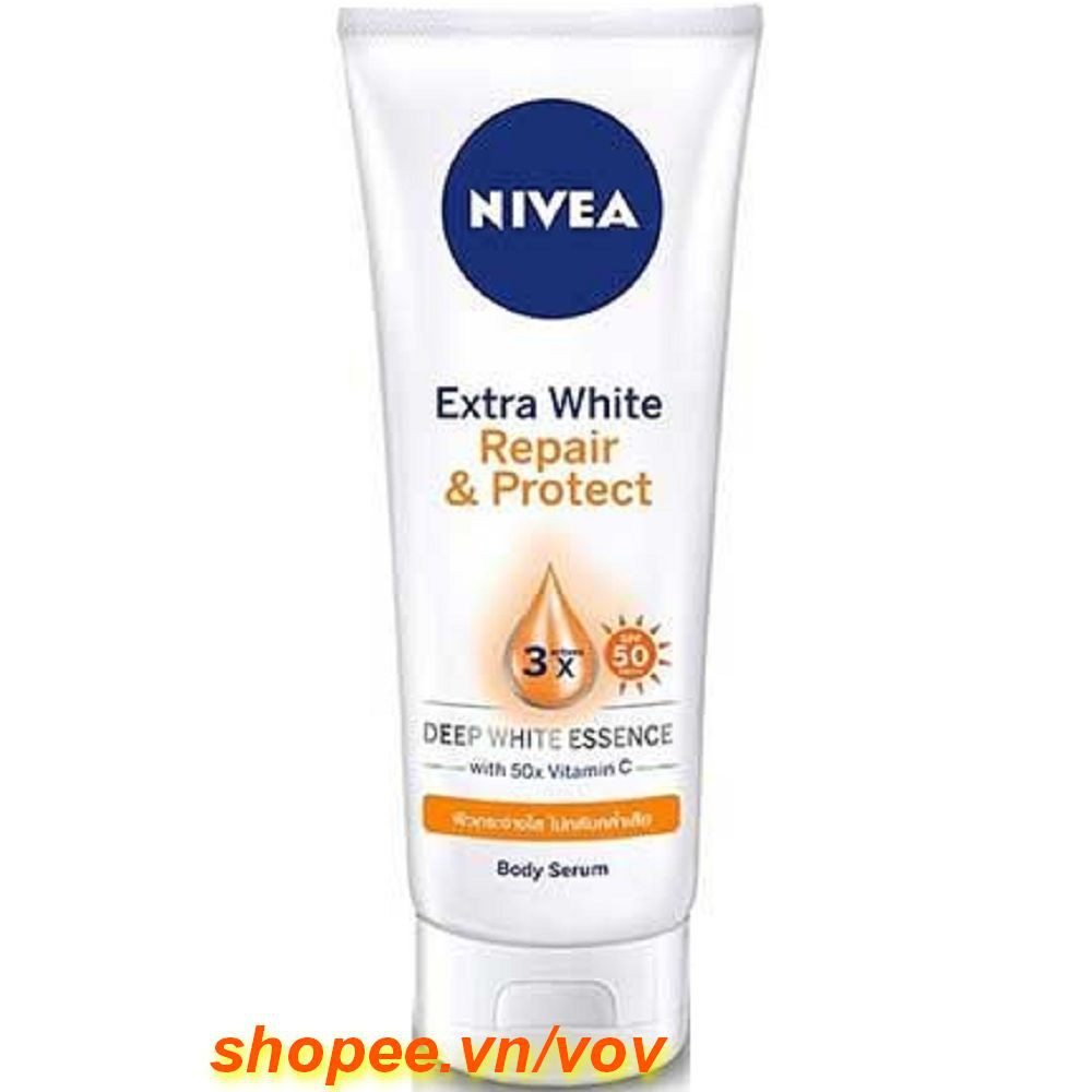 Serum Dưỡng Thể Nivea 180ml Phục hồi chống nắng