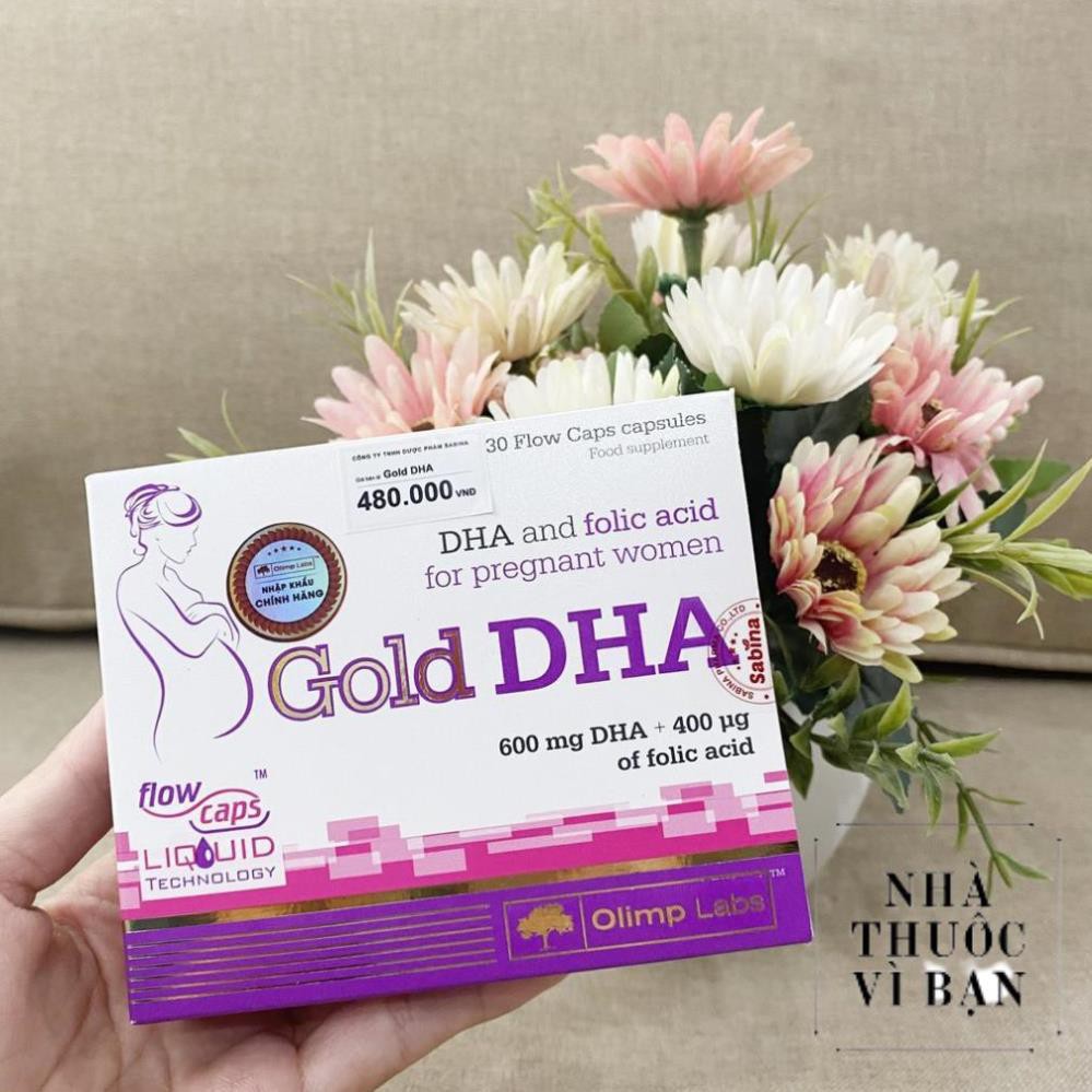 [Chính Hãng] Gold DHA - Thực Phẩm Bảo Vệ Sức Khỏe Cho Bà Bầu