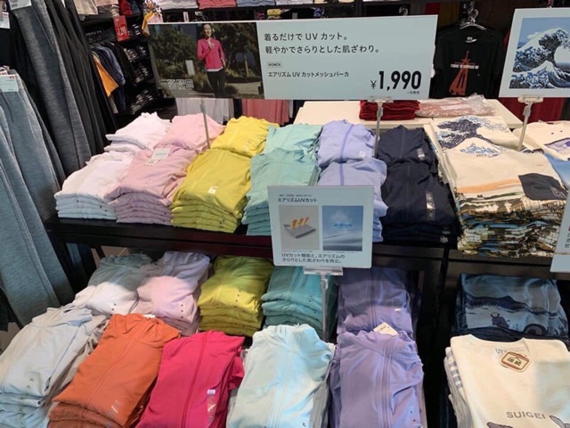 Áo chống nắng Uniqlo UV cut airism | BigBuy360 - bigbuy360.vn