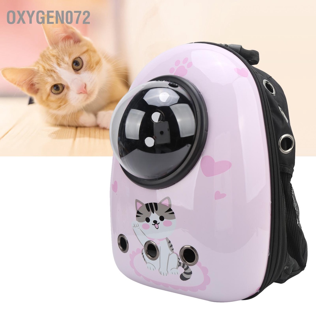 Oxygen072 Balo Bong bóng cho Mèo và Chó con không thấm nước Di động Du lịch Không gian Knapsack Capsule