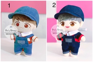 Mũ jean cho doll