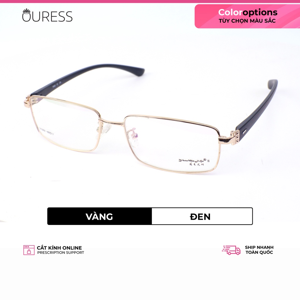 Gọng kính Hợp kim siêu nhẹ hợp thời trang – hàng chính hãng Ouress 21069