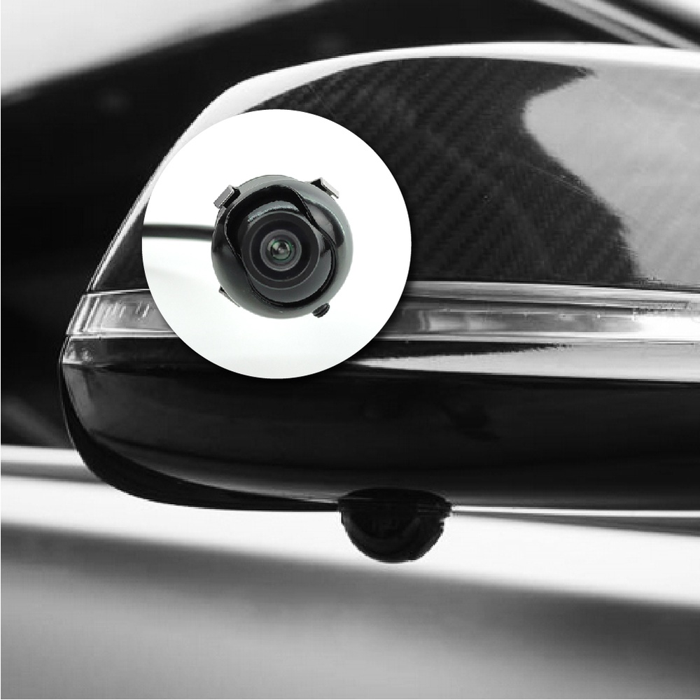 Camera cạp lề ô tô full Hd, camera gắn gương giá rẻ