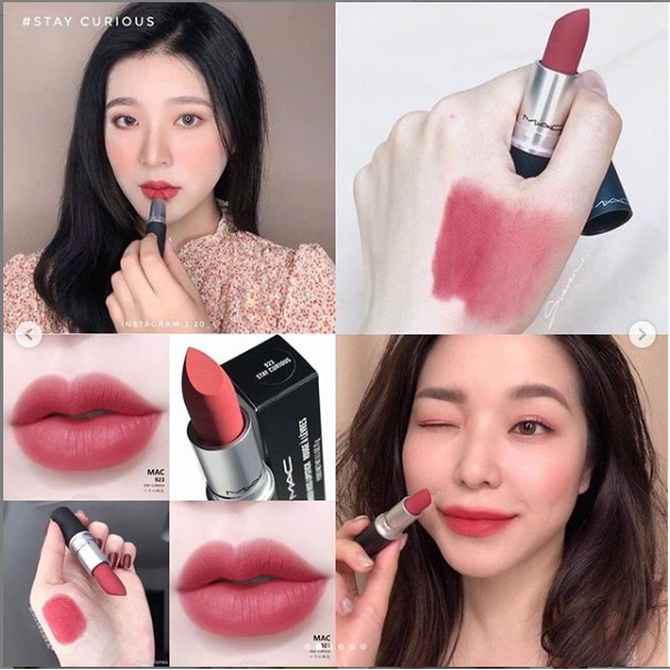 Son MAC powder kiss STAY CURIOUS